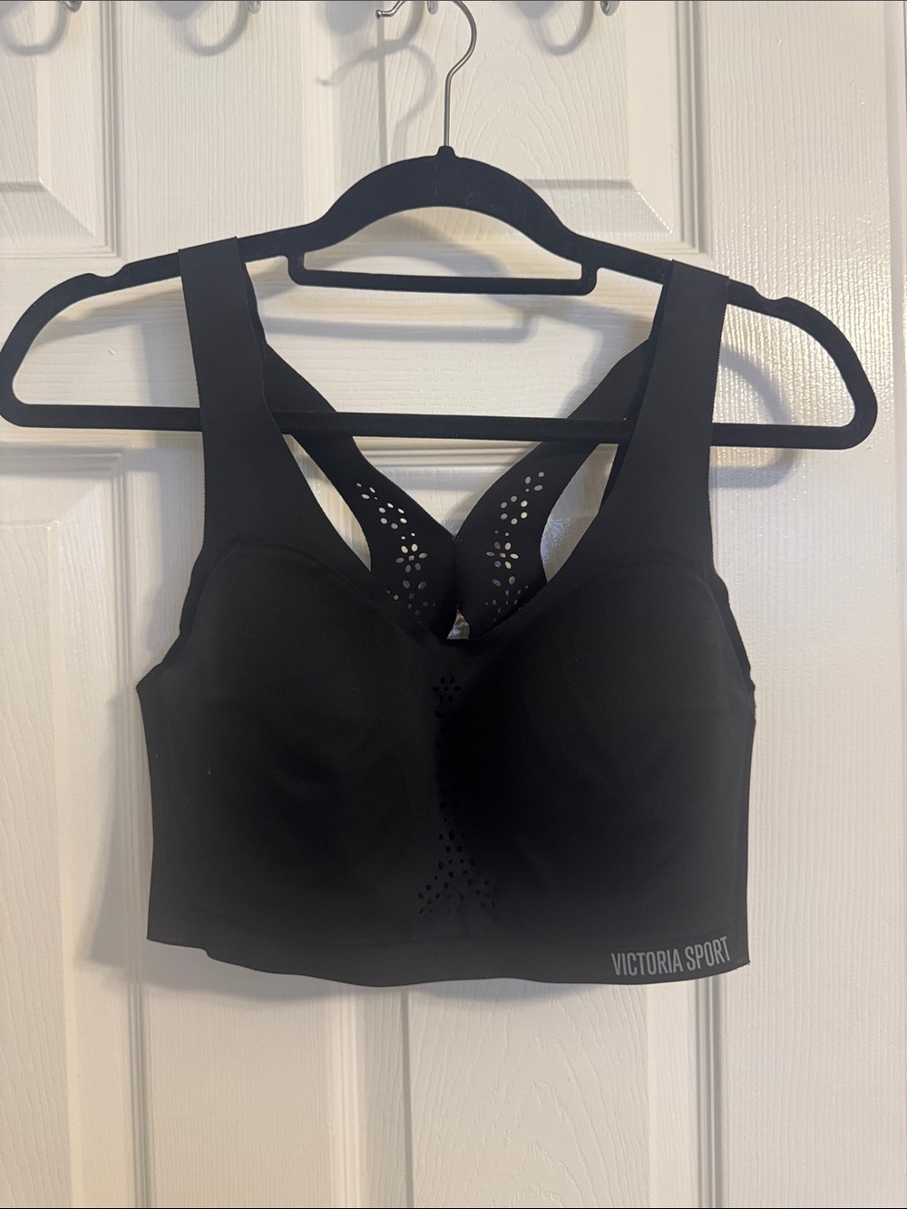 Victoria's Secret Black Seamless Support Sports Bra